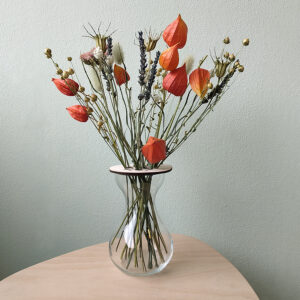 Brievenbusdoosje droogbloemen Robin